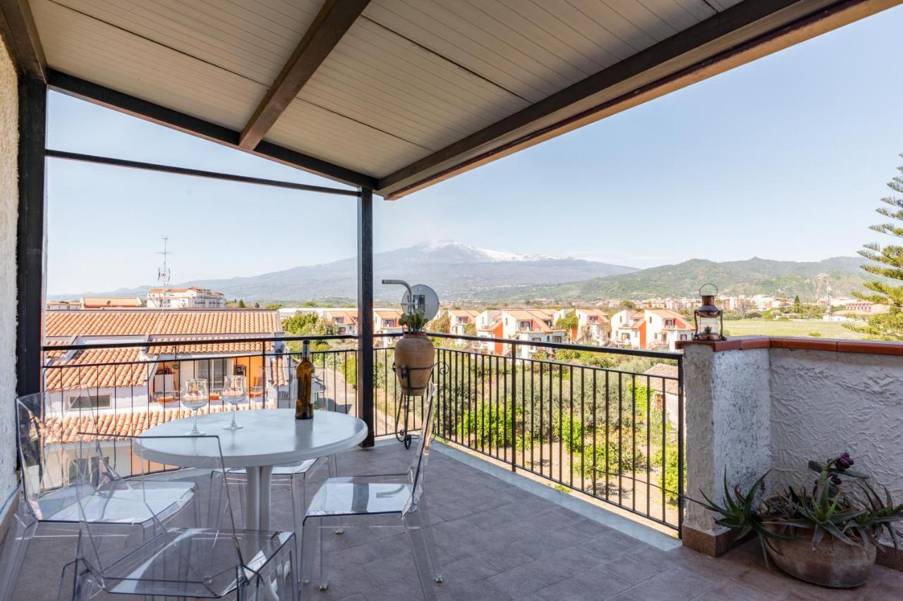 Giardini Naxos Apartment With Terrace Near The Sea Eksteriør bilde